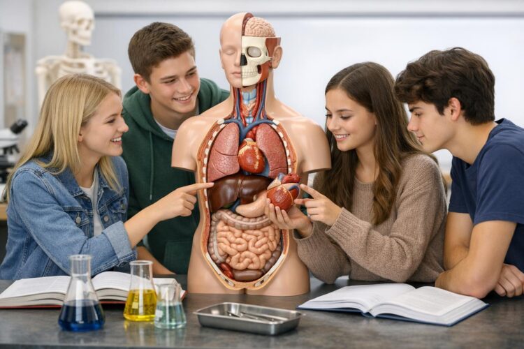 Anatomiczne modele zwiększające efektywność nauczania medycznego