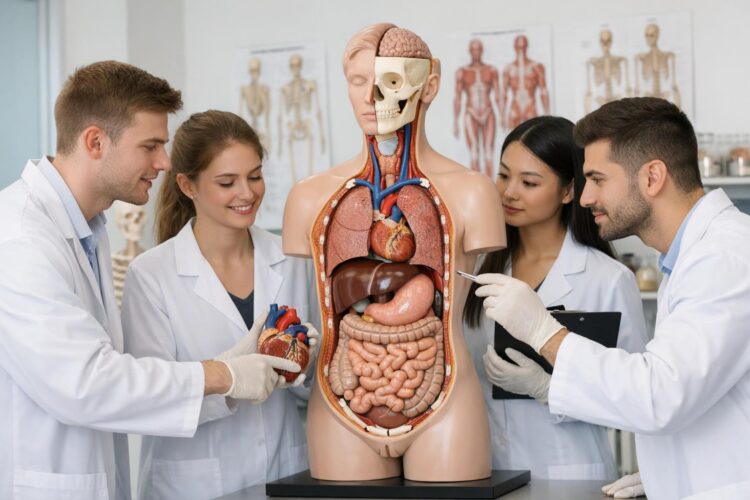 Modele anatomiczne do nauki anatomii w praktyce — przewodnik dla studentów i wykładowców